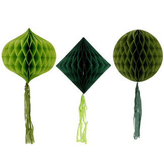 Folat Honeycombs - Serene Sage - 3 stuks