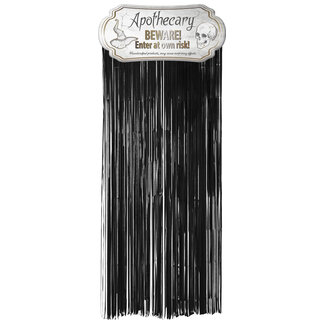 Folat Deurgordijn met bord - Creepy Curiosities - 2 meter