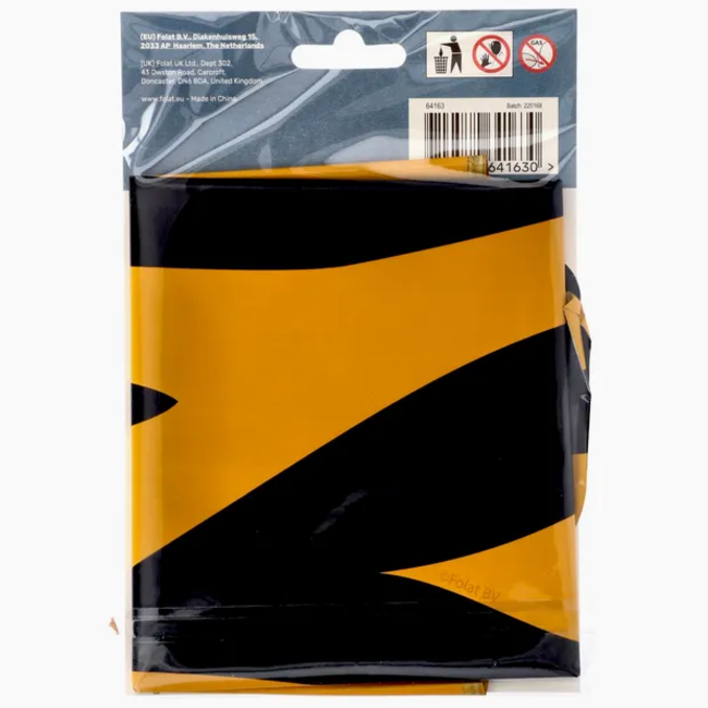 Folieballon Cijfer 3 Tiger Chic - 86 cm