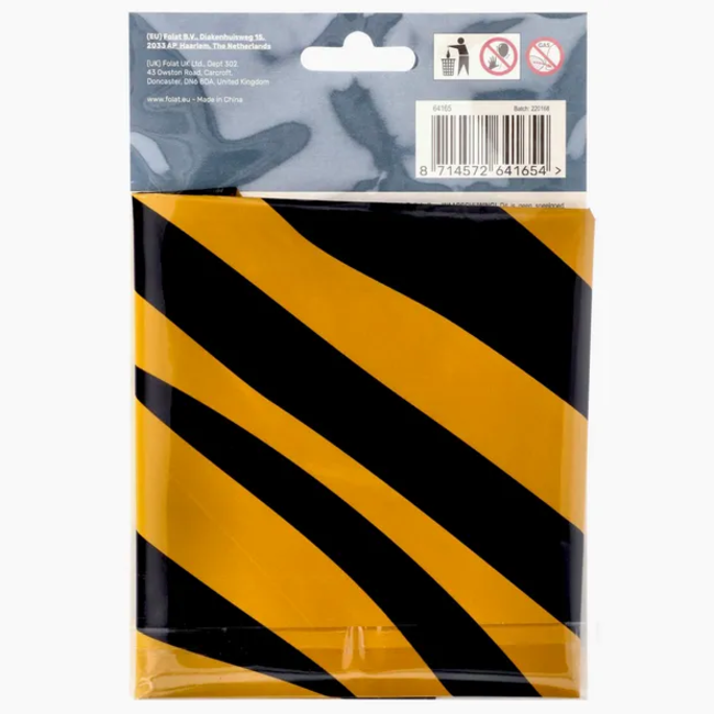 Folieballon Cijfer 5 Tiger Chic - 86 cm