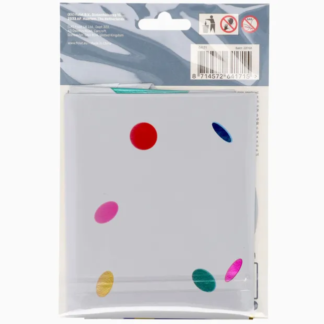 Folieballon Cijfer 1 Joyful Party - 86 cm