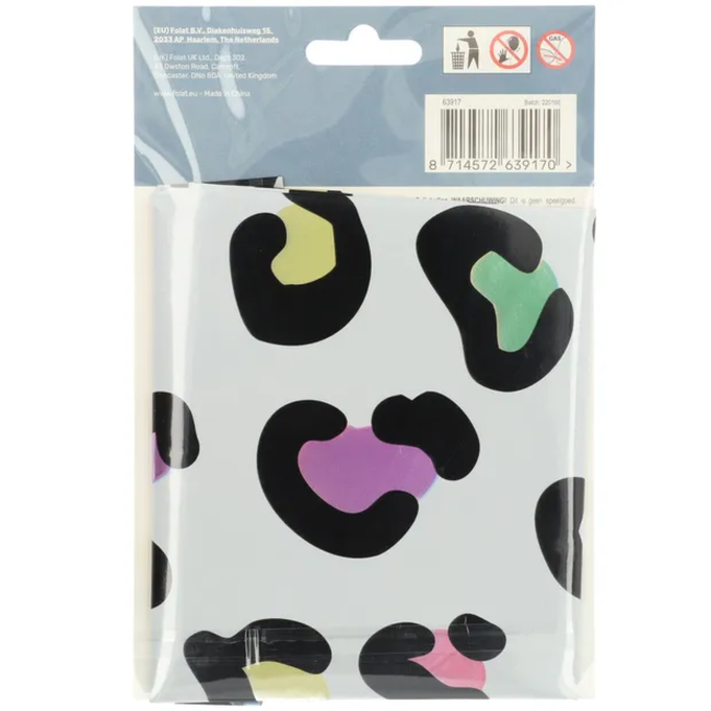 Folieballon Cijfer 7 Bright Panther - 86 cm