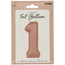 Folieballon Cijfer 1 - Vintage Rose - Ultra Matt - 86 cm