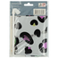 Staande Folieballon Cijfer 0 Bright Panther  - 72 cm