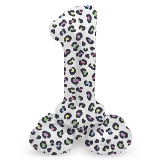 Folat Staande Folieballon Cijfer 1 Bright Panther - 72 cm