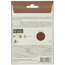 Staande Folieballon Cijfer 3 - Chocolade Bruin - Ultra Matt - 72 cm
