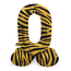 Staande Folieballon Cijfer 0 Tiger Chic - 72 cm