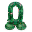 Staande Folieballon Cijfer 0 Jungle Vibe - 72 cm