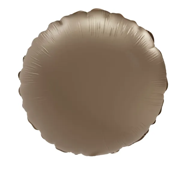 Folieballon Vorm Rond - Starlight Gold - Satin Gloss - 45 cm
