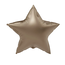 Folieballon Vorm Ster - Starlight Gold - Ultra Matt - 45 cm