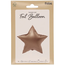 Folieballon Vorm Ster - Starlight Gold - Ultra Matt - 45 cm