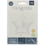 Folieballon Stervormig Wit Metallic Mat - 45 cm