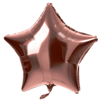 Folat Folieballon Stervormig Brons - 45 cm