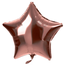 Folieballon Stervormig Brons - 45 cm
