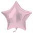 Folieballon Stervormig Pastel Roze Metallic Mat - 45 cm