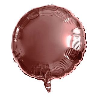 Folat Folieballon Rond Brons - 45 cm