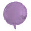 Folieballon Rond Paars Metallic Mat - 45 cm