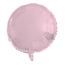 Folieballon Rond Pastel Roze Metallic Mat - 45 cm