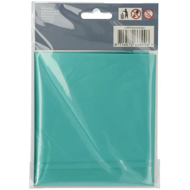 Folieballon Rond Groen Metallic Mat - 45 cm