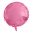 Folieballon Rond Roze Metallic Mat - 45 cm