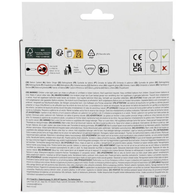 Ballonslinger - Boy and Girl - 66 stuks