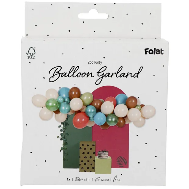 Ballonslinger - Zoo party - 66 stuks