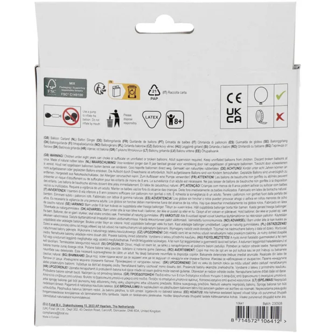 Ballonslinger - Over The Rainbow - 67 stuks