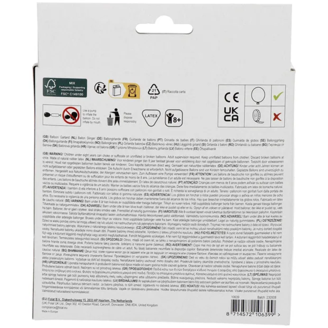 Ballonslinger - Starburst - 66 stuks