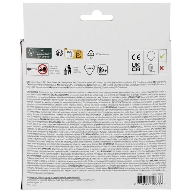 Ballonslinger - Glamorous Life - 66 stuks