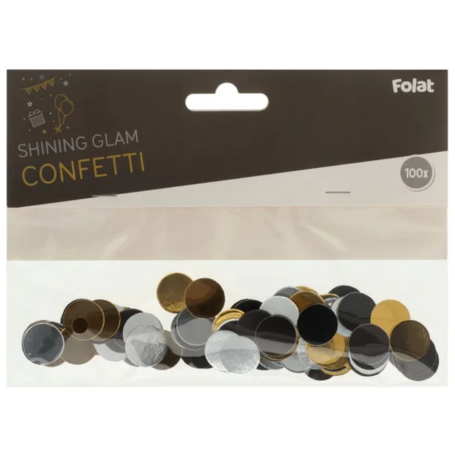 Confetti - Bloemvorm - Shining Glam - 100 stuks