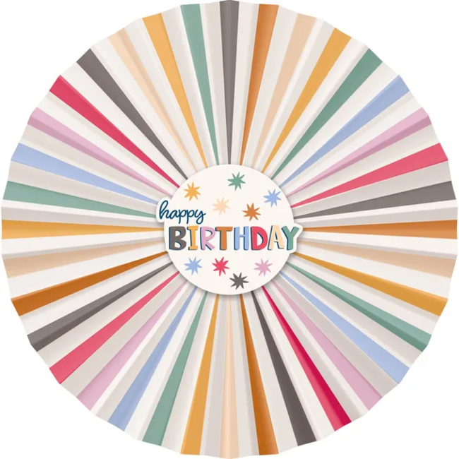 Deco Fan Set - Starburst - 3 stuks