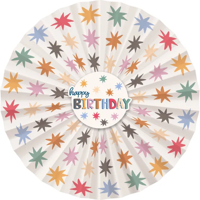 Deco Fan Set - Starburst - 3 stuks