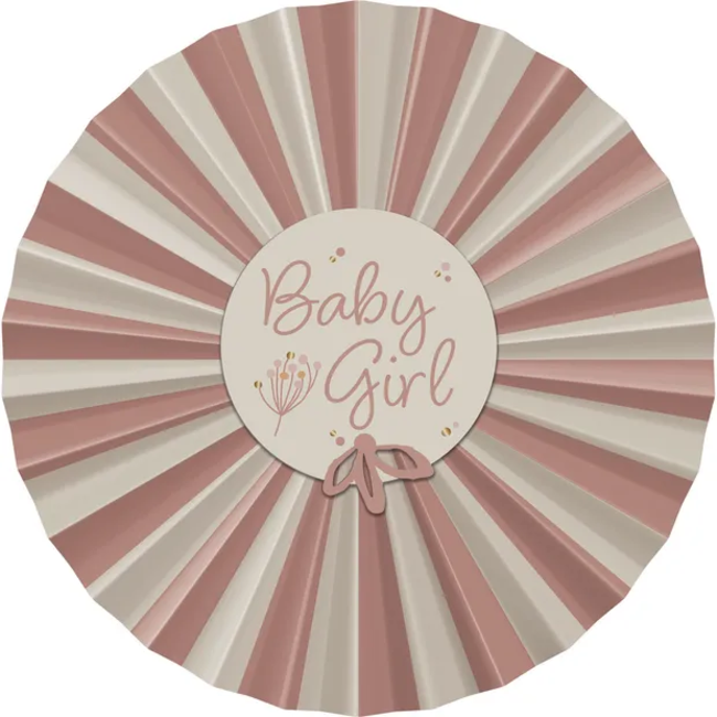 Deco Fan Set - Blooming Baby Girl - 3 stuks