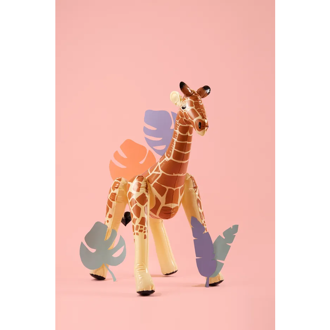 Opblaas Giraf – 74x65 cm