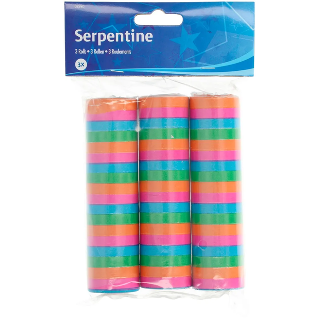 Serpentine Felle Kleuren - 3 stuks
