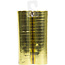 Goudkleurige Metallic Serpentines 4m - 2 stuks