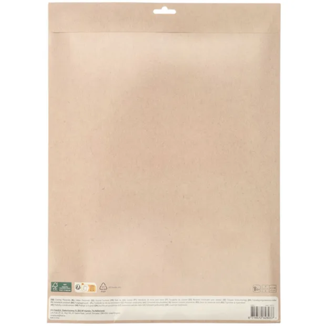 Inkleur Placemats - Buzzing Bugs - 40 x 30 cm - 6 stuks