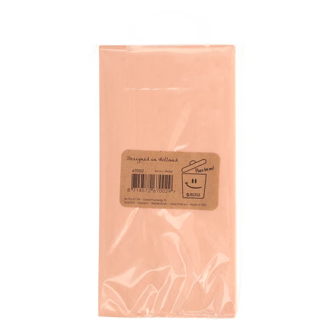 Servetten Elegant Lush Blush 33x33cm - 10 stuks