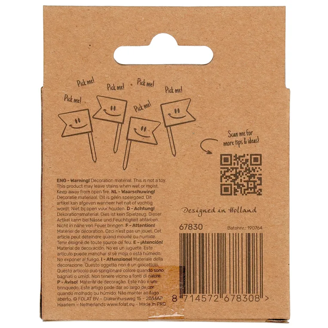 Prikkers Elegant Lush Blush 30 Jaar - 36 stuks