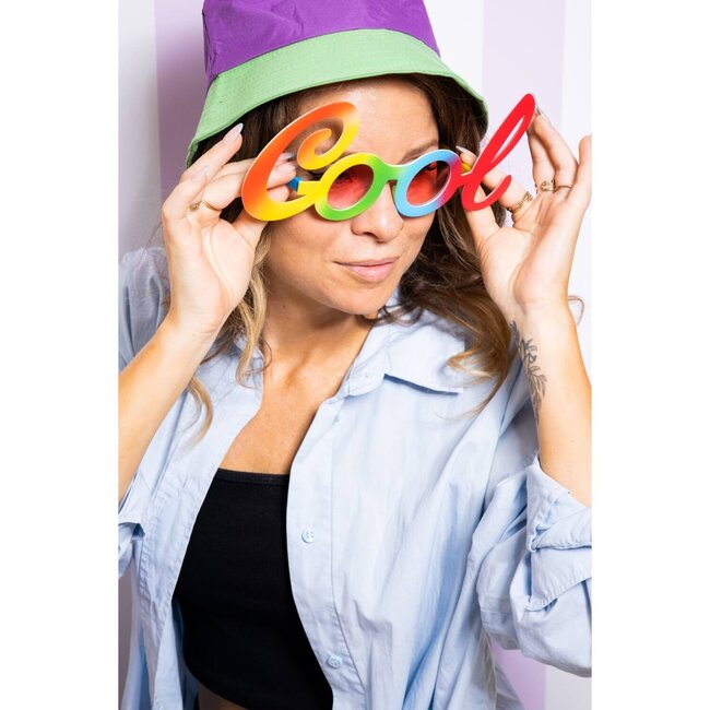 Regenboogkleurige Bril Cool
