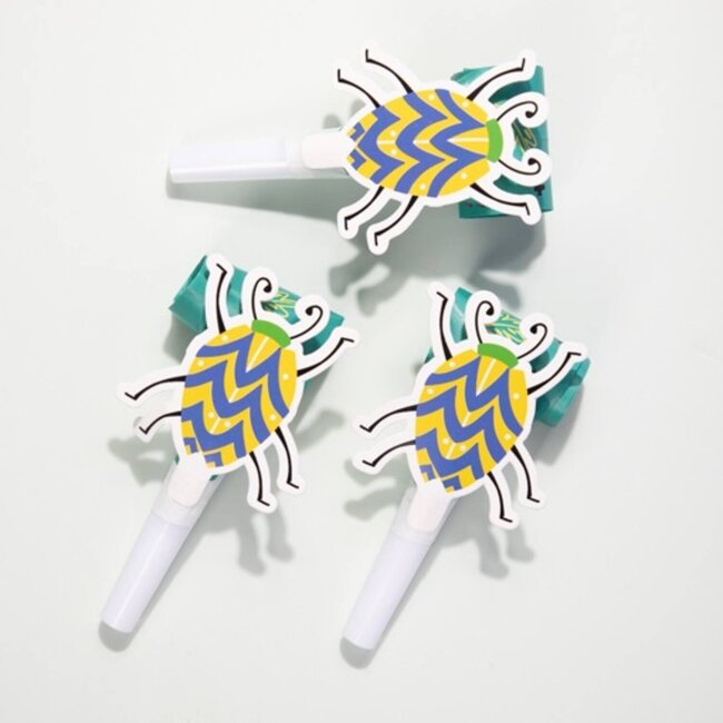 Roltongen - Buzzing Bugs - 6 stuks