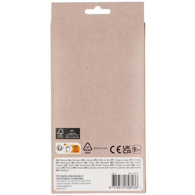 Roltongen - Buzzing Bugs - 6 stuks