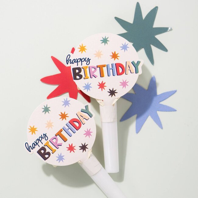 Roltongen - Starburst - 6 stuks