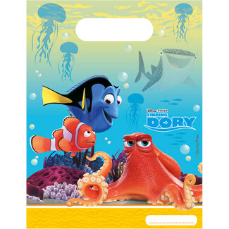 Folat Disney Finding Dory Uitdeelzakjes - 6 stuks