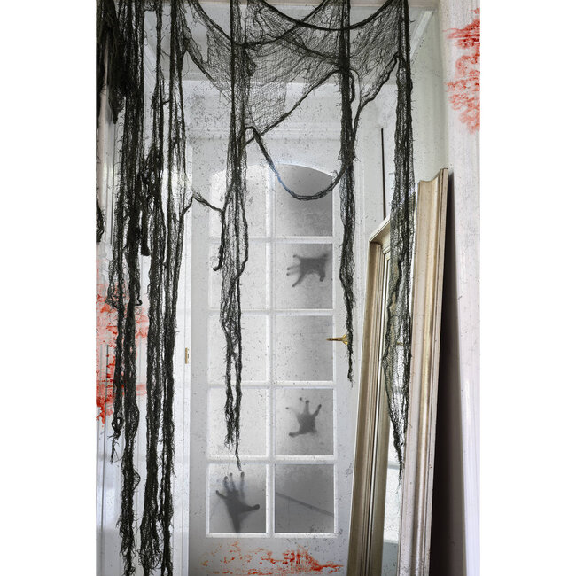 Decoratie Netten met Gaten Groen - 4 stuks