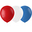 Rood Wit Blauwe Ballonnen