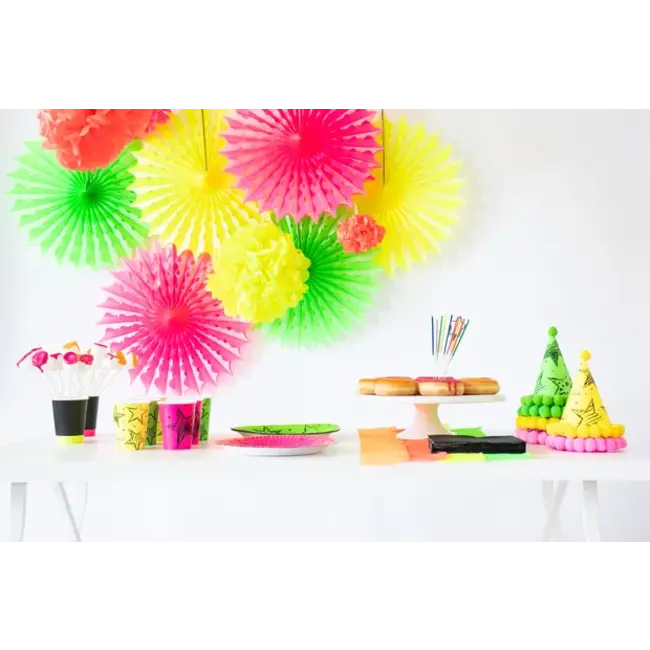 Cat. F1 Neon Sterretje 16cm - 10 stuks