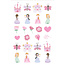 Tattoos - Pretty Princess - 6 stuks