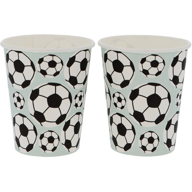 Bekers - Fantastic Football - 250 ml - 8 stuks