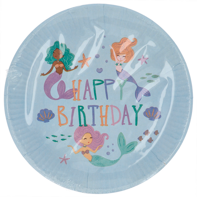 Borden -Mermaid Magic - 23 cm - 8 stuks